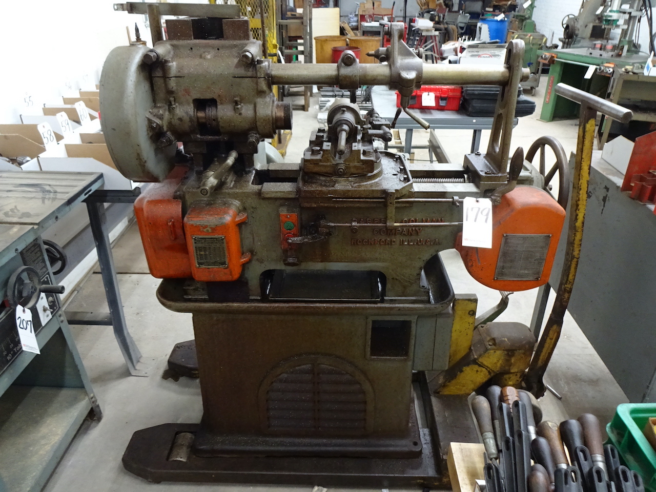 BARBER-COLMAN NO. 3 GEAR HOBBER, S/N 2715