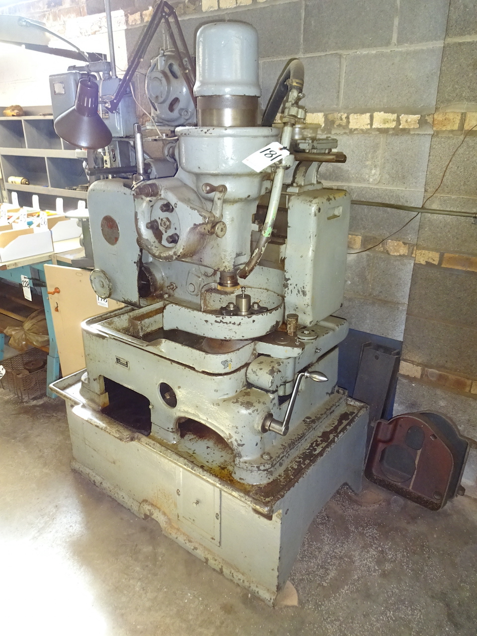 FELLOWS TYPE 7 NO. 72 HIGH SPEED GEAR SHAPER, S/N 21355