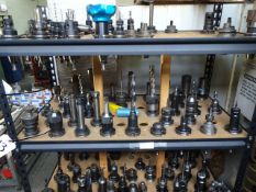 LOT (33) ASSORTED 40-TAPER CNC TOOL HOLDERS