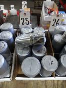 LOT (8) NEW CAT 40 CNC TOOL HOLDERS