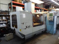 2000 HAAS MODEL VF-5 CNC VERTICAL MACHINING CENTER, S/N 19659, 50-TAPER, HAAS CNC CONTROL, 52 X 23