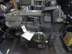 ENCO 7 IN. CAP. MODEL 137-3175 PORTABLE BAND SAW, S/N 573501, 85-130-180-235 FPM AT 60 HZ, 70-110-