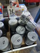 LOT (8) NEW CAT 40 CNC TOOL HOLDERS