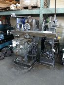 KEARNEY & TRECKER MILWAUKEE MODEL 205 S-12 HORIZONTAL MILLING MACHINE, S/N 53-1003-08-0, 460 V, 56-