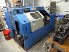 1992 MAZAK QUICK TURN 15N-UNIV.-K CNC TURNING CENTER, S/N 105659, MAZATROL T32B CONTROL, TOOL EYE,