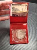 1970 EQUATORIAL GUINEA 100 PESETAS SILVER PROOF COIN FEATURING FRANCISCO GOYAS PAINTING "LA MAJA ...