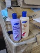 960 22.5oz BOTTLES OF LILAC LAVENDER & EXTRA BODY VOLUMING CONDITIONER