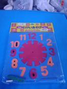 4,200 TEACH YOUR CHILD HOW TO TELL TIME CLOCK