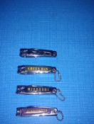 4,800 SPORTS TEAMS AND BLANK NAIL CLIPPERS w/ BOTTLE OPENER AND KNIVE