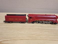 AMERICAN FLYER S GAUGE 353 CIRCUS STEAM LOCOMOTIVE AND TENDER