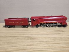 AMERICAN FLYER S GAUGE 353 CIRCUS STEAM LOCOMOTIVE AND TENDER