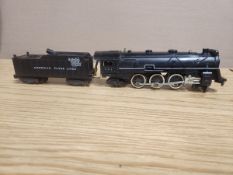 AMERICAN FLYER S GAUGE LOCOMOTIVE AND TENDER NEW YORK, NEW HAVEN AND HARTFORD RAILROAD CO. 293
