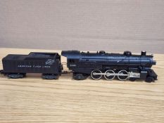 AMERICAN FLYER S GAUGE 21085 STEAM LOCOMOTIVE AND TENDER