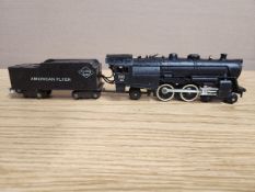 AMERICAN FLYER S GAUGE 302AC LOCOMOTIVE AND TENDER