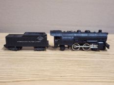 AMERICAN FLYER S GAUGE 307 LOCOMOTIVE AND TENDER
