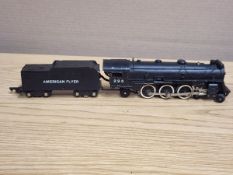 AMERICAN FLYER S GAUGE 295 LOCOMOTIVE AND TENDER
