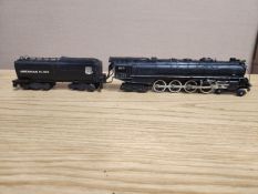 AMERICAN FLYER S GAUGE K335 STEAM LOCOMOTIVE AND TENDER