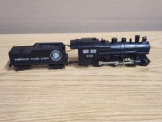 AMERICAN FLYER S GAUGE 21168 LOCOMOTIVE AND TENDER