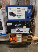 3 PAIRS ASSORTED WORK SHOES
