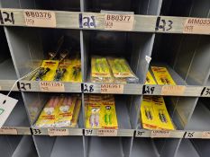 38 ASSORTED NORTHLAND MIMIC SHAD AND CRITTER CRAW MINNOWS