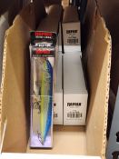 21 RAPALA HUSKY JERK CLASS BLUE MINNOW LURES - HJ14 GBM