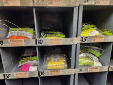 84 PACKS OF ASSORTED MISTER TWISTER LURES