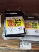 53 PACKS OF TRU-TURN PANFISH / CRAPPIE FISHING HOOKS SIZES 6 & 8