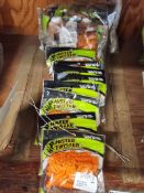 23 PACKS OF MISTER TWISTER 3" MEENY TAIL GOLDFISH