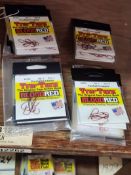 29 PACKS OF TRU-TURN BLOOD RED FISHING HOOKS PANFISH / CRAPPIE, SIZE 2, 4, 6 & 8