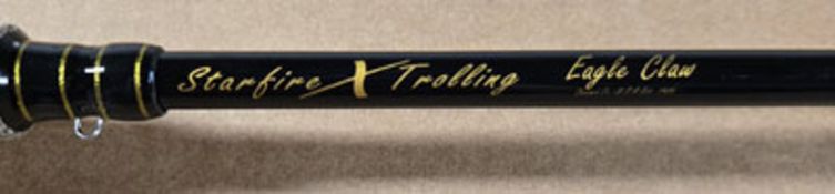 EAGLE CLAW STAFIRE X IN-LINE PLANER BOARD TROLLING ROD, MODEL: SFXP76MHMFT
