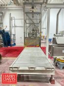 2018 Semi-Bulk Systems S/S Bulk Bag Unloading System, Model: S6319-12-1, S/N: 18008 with Bin Vent