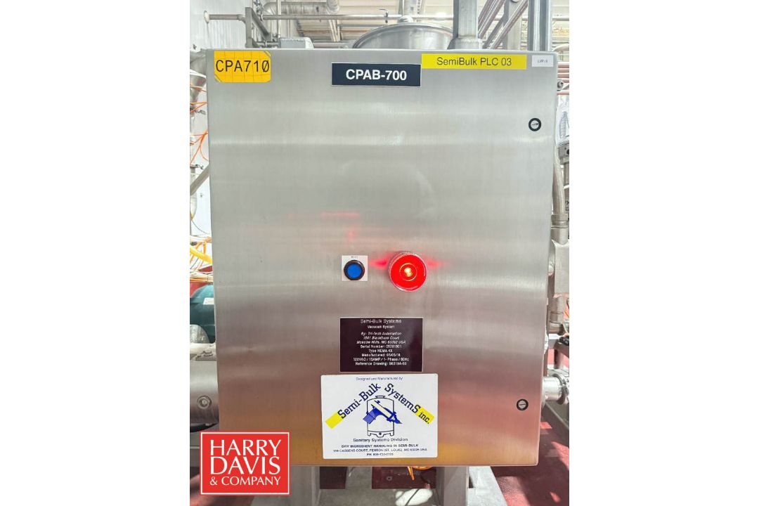 2018 Semi-Bulk Systems Skidded Semi-Bulk Liquid Mixing System, S/N: S6319-11/18 005, rated for 150 - Image 4 of 17