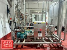 2018 Semi-Bulk Systems Skidded Semi-Bulk Liquid Mixing System, S/N: S6319-11/18 004, rated for 150