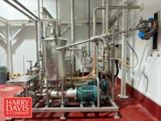 2018 Semi-Bulk Systems Skidded Semi-Bulk Liquid Mixing System, S/N: S6319-11/18 005, rated for 150