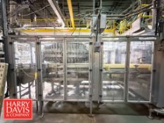 Elmar 54-Head Rotary Piston Filler, Model: RPE-754 1 LH, S/N: EM01-2701 with 38mm Cap Seamer