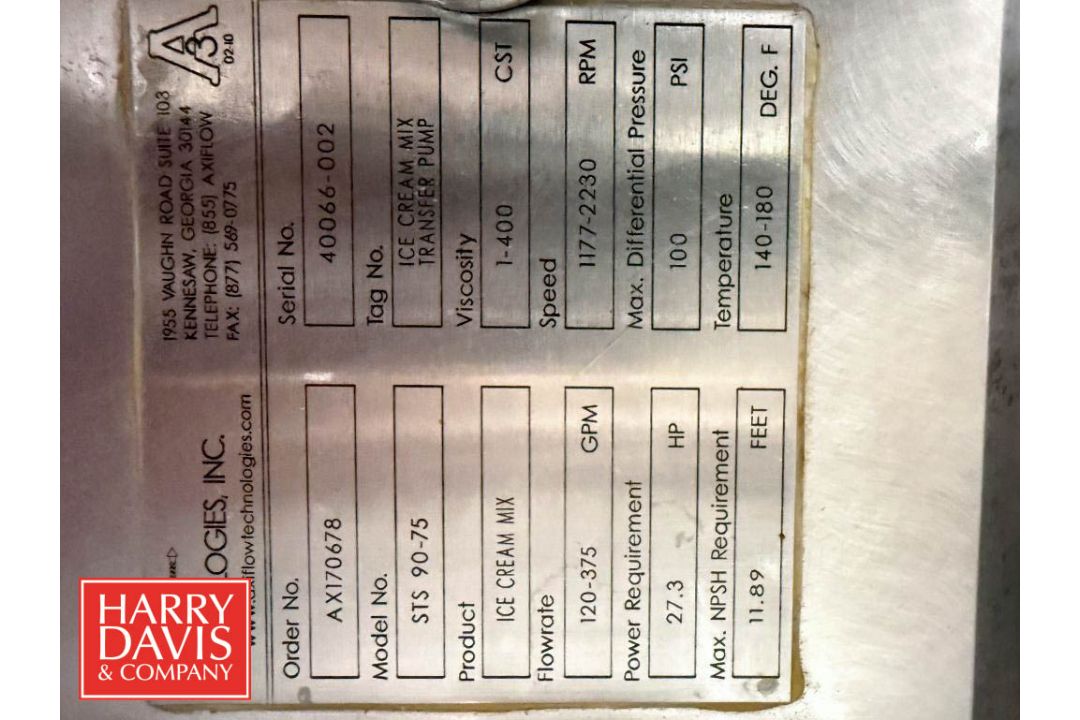 2018 Semi-Bulk Systems Skidded Semi-Bulk Liquid Mixing System, S/N: S6319-11/18 005, rated for 150 - Image 11 of 17