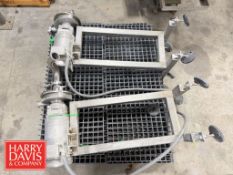 Fristam Centrifugal Pumps, Model: FPX721 with 1.5 HP 1,750 RPM Motor: Mounted on S/S Frame