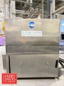 CSI Closure with Cap Hopper and Blower, Model: BO57, S/N: B0570473 with Panel and Cap Chute