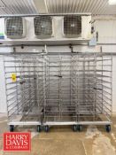 (3) Carts with (36) Racks