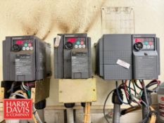 Mitsubishi Variable-Frequency Drives: (2) Model: E700, Model: D700