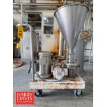 Tri-Clover Powder Blending System, Model: C328 with Powder Blending Pump with 10 HP 3,500 RPM Motor