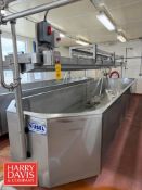 Kusel 15,000 LB Capacity S/S Cheese Vat, Model: DLHD, S/N: 101016690 with Overhead Agitation, Paddle