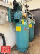 FS-Curtis 80 Gallon Air Compressor, Model: 07C75V85X-A3D, S/N: 24X48
