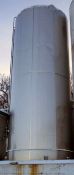 Walker 20,000 Gallon S/S Silo with CIP Design and Tri-Clover Inlet/Outlet Valve