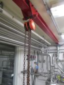 Manual Chain Hoist with Trolley (Beam not Included)