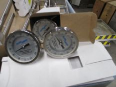 (3) NEW Nelson Jameson S/S Thermometers, 3
