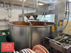 Henseler Copper Cheese Vat with Paddles and Harps, Model: M4005-4, S/N: 51186 (Subject to BULK BID