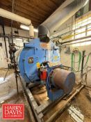 Superior Skid Mounted Boiler, Model: 5-5-508, S/N: 8498 (508 sq.ft Heating Surface, 3,450 LB Per/HR)