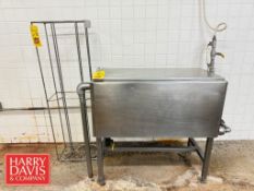 S/S Steam Jacketed Melting Tank