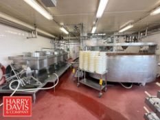 BULK BID (Lots: 29-34) Henseler Copper Cheese Vat, Model: M4005-4, S/N: 51186 with Paddles and Harps